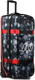K1 Nomad II Lifestyle Large Roller Gear Bag - Black, Red, Grey, White