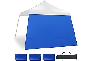 Ozark Trail 10' x 10' Instant Slant Leg Canopy with Blue Canopy...