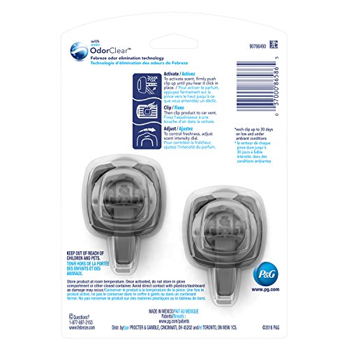 Image of Febreze Car Vent Clips Air Freshener - Gain Original - 2 ct