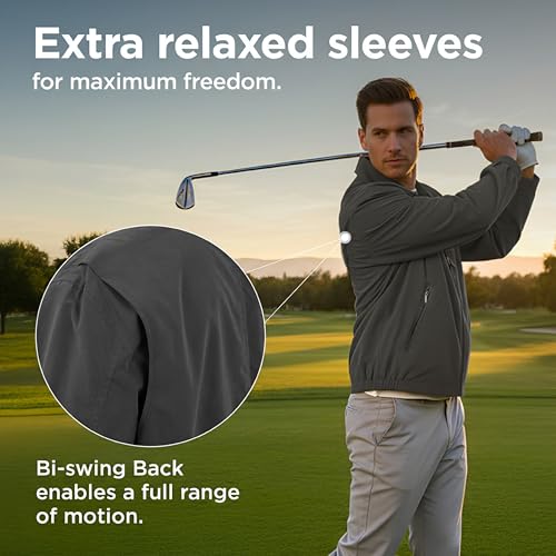 Image of London Fog Men's Auburn Zip-Front Golf Jacket