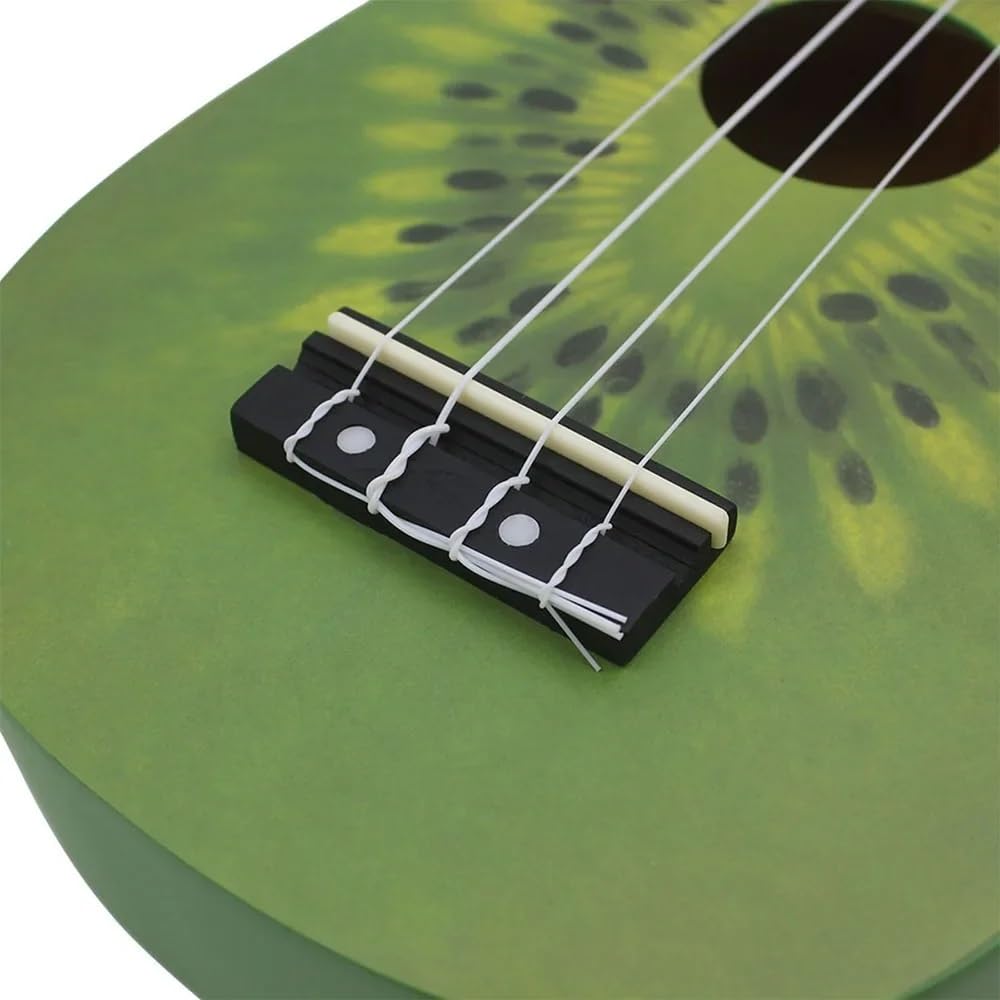 Kompakte akustische Akustik-Ukulele for Erwachsene, leichte 4-saitige Ukulele, Anfänger-Reise-Ukulele, kompakte Damen-Kleingitarre, tragbare Ukulele, geeignet for Studenten und Anfänger, einfach zu sp