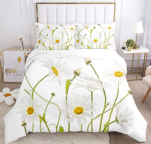 Bettwasche Wei Mit Blumen
