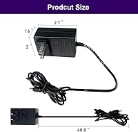 Vista 2 de Adaptador de corriente continua de fuente de alimentación de 12 V, 2.5 A, cargador certificado ETL de 12 voltios, 100-240 V, CA a CC, transformador