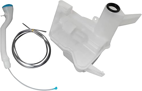 Vista 180 de TRQ Depósito de limpiaparabrisas compatible con Chevrolet Cruze 2016-2019 con luces antiniebla GM1288252 84036025 23365281PFM