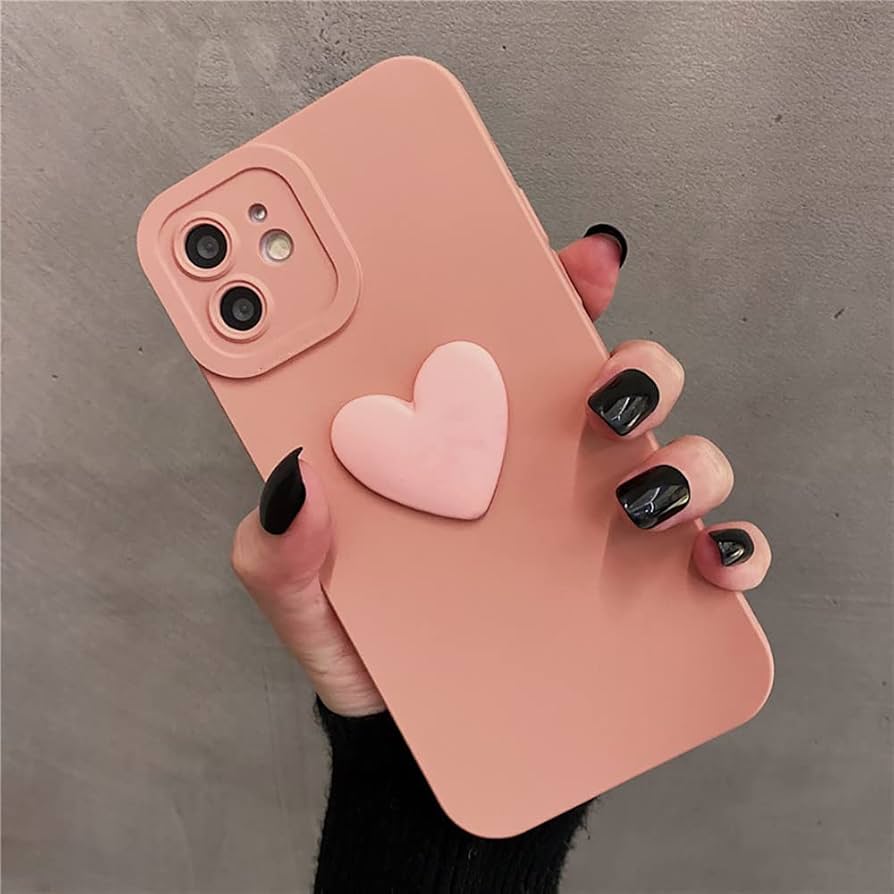 Amazon.co.jp: ワインレッド マット キュート ラブ ハート ソフト