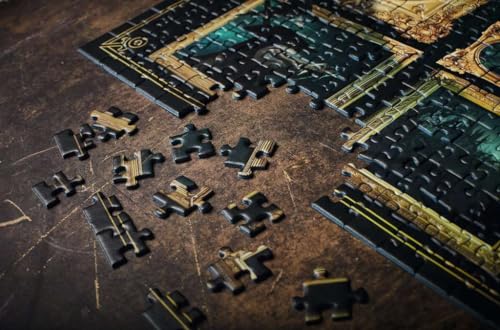 Ravensburger - Puzzle Adulte - Puzzle 1000 p - Maléfique (Collection Disney Villainous) - 15025