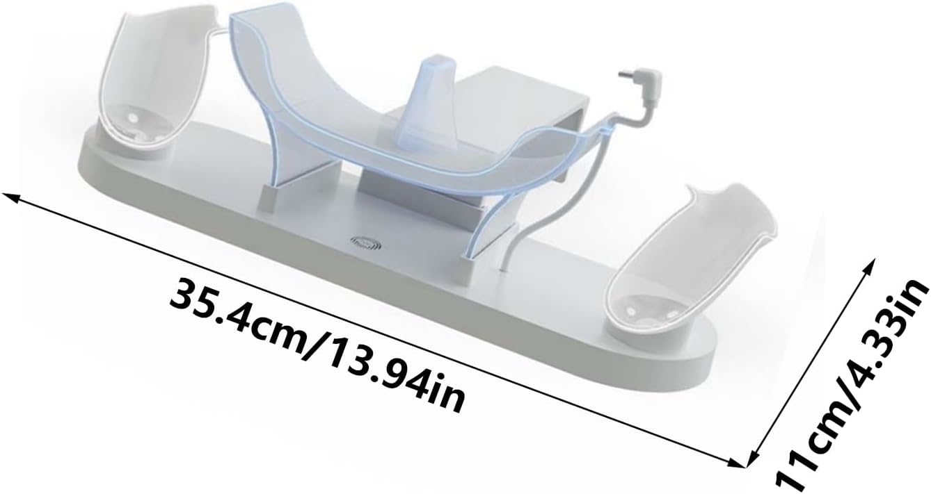 MQ 3/3S 充電ドック 充電コントローラーとメガネを同時に LED ライト付き仮想現実ドッキングステーション