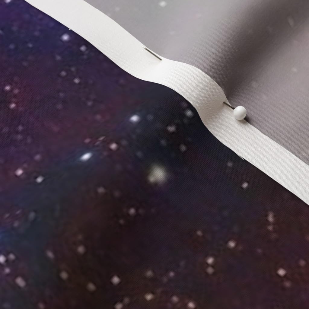 Spoonflower Fabric - Galaxy Bright Nebula Cosmos Printed on Cotton Poplin Fabric by The Yard - Sewing Shirting Quilting Dresses Apparel Crafts