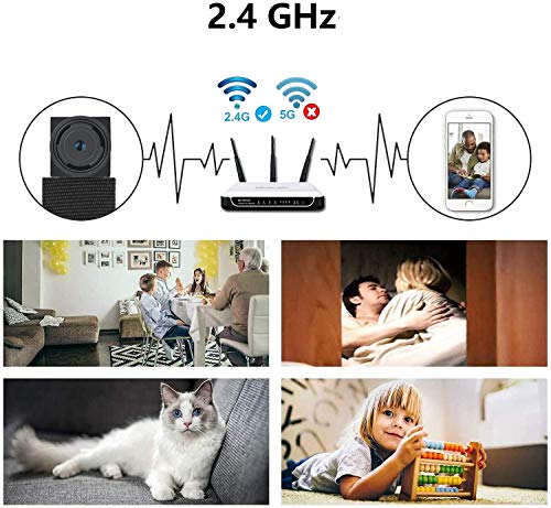 Spionagekamera Amyway Mini Überwachungskamera 4K Mini