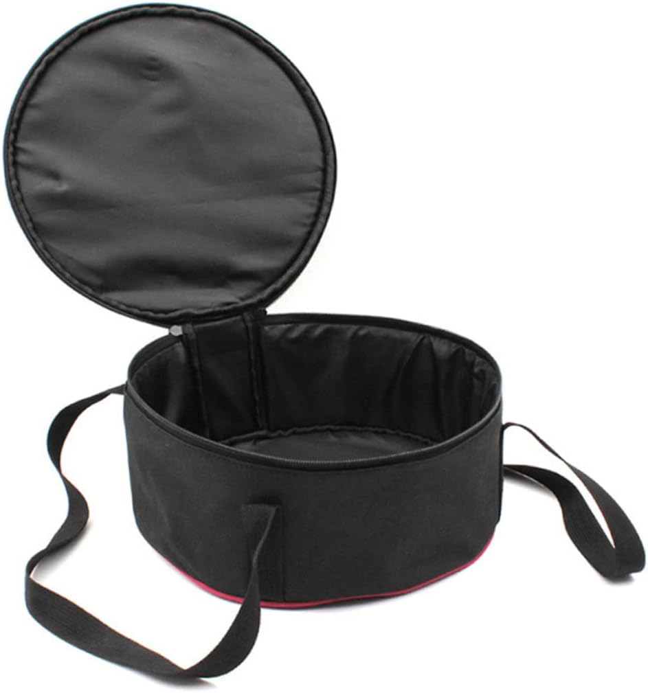 BESPORTBLE 2pcs Portable Camping Bowl Pan Set Picnic BBQ Carrying Case Kitchen Utensils Storage Pot Bag Double-Head Zipper