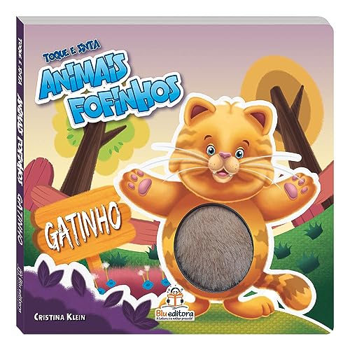 Toque e Sinta Animais Fofinhos: Gatinho