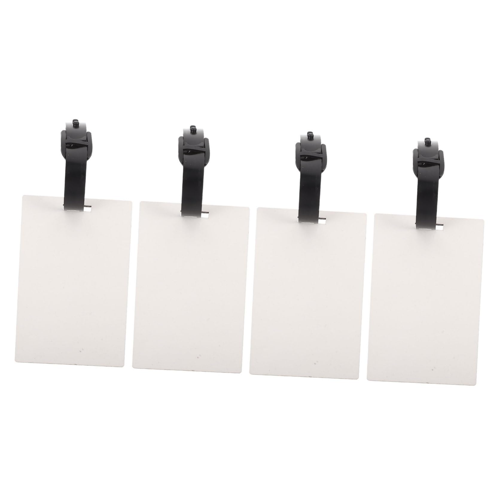 16pezzi Etichette Per Blank Trasferimento Termico Targhette Personalizzabili Per Valigie Etichette Decorative Per