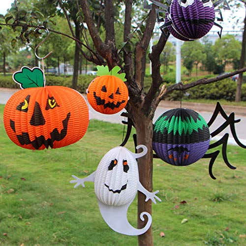 Ajcoflt Decoração suspensa de Halloween White Ghost Bat 2020 Novos adereços de barra chocantes Decor