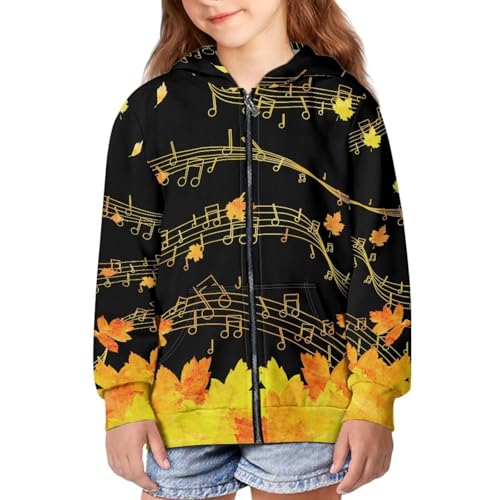 Image of Zipper Hoodie for Kids Full Zip Up Sweatshirt Active Coat Hooded Pullover with Pockets Size 6-16 Boys Girls