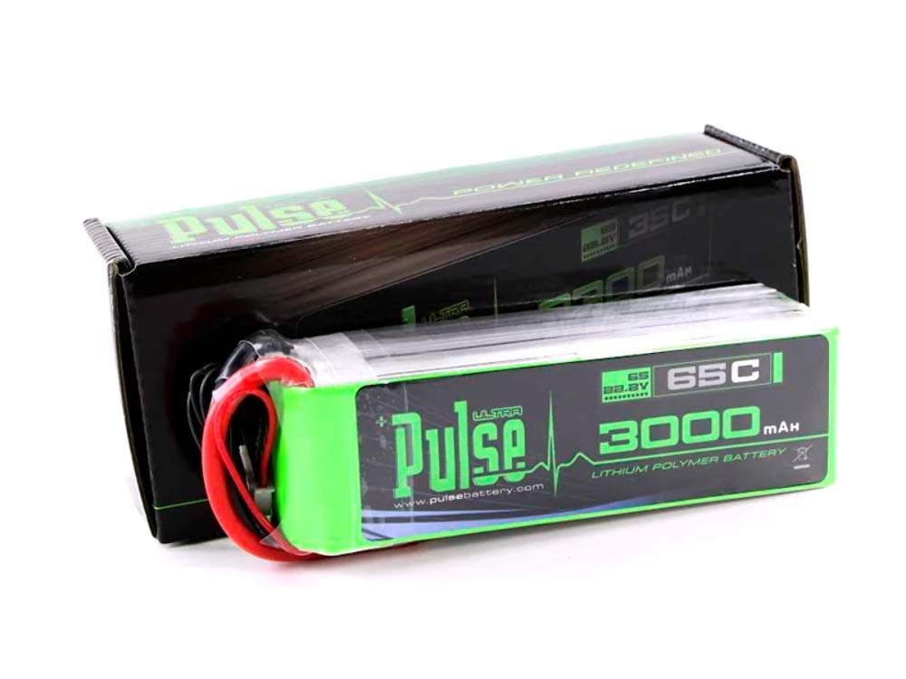 PULSE3000mah 6s 65c Lipo Battery