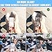 Phone Umbrella - Anti-Glare Sun Shade, Phone Umbrella for Sun iPhone, Clip On umbrella for phone sun shade, Protects from Sunlight and Glare, Outdoor Activities, Universal Fit for All Smartphones (Black)