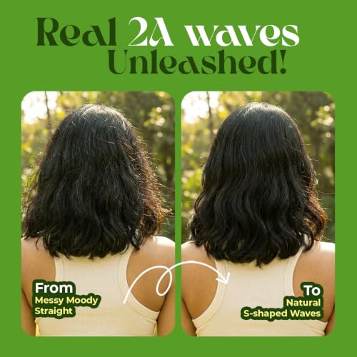Image of Love Beauty & Planet Avocado Oil & Peptide Waves Leave-In Conditioner for Frizz Control, Zero Crunch, Lightweight Formula