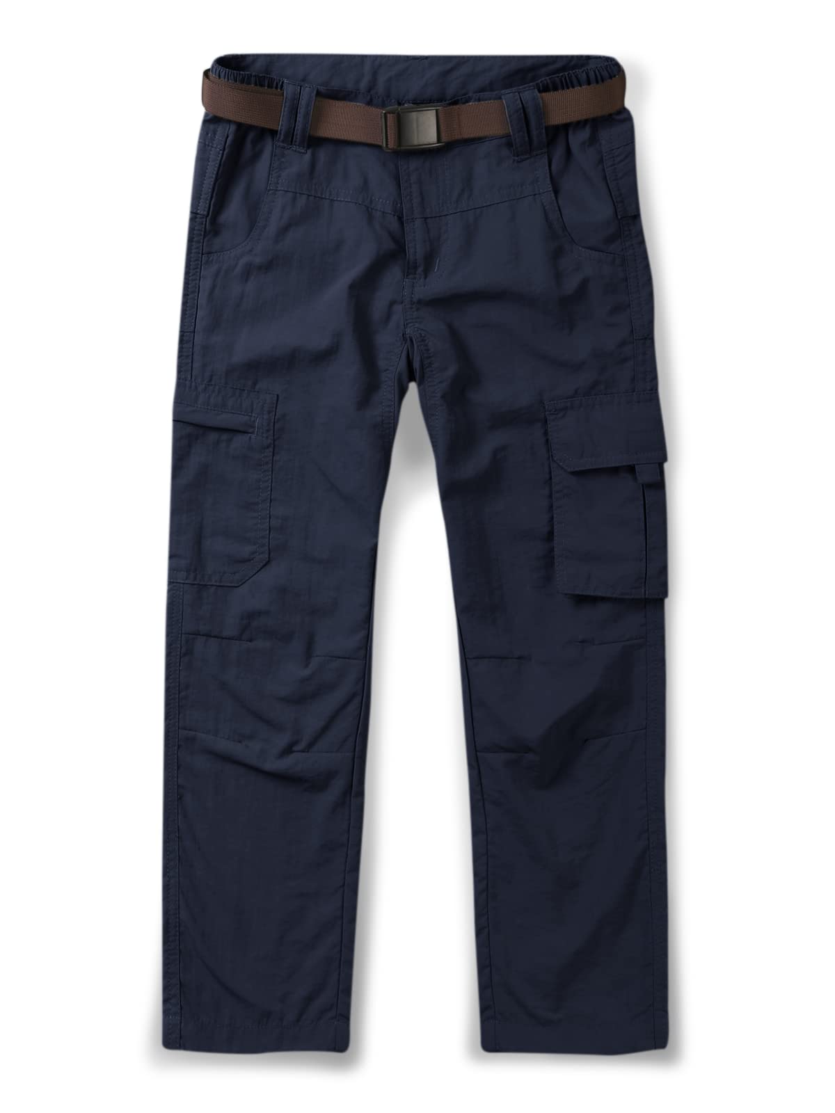 Garçon Pantalon de Randonnée pour Enfants, Pantalon d'extérieur Décontracté à Séchage Rapide Léger idéal pour l'escalade, Le Camping et la pêche