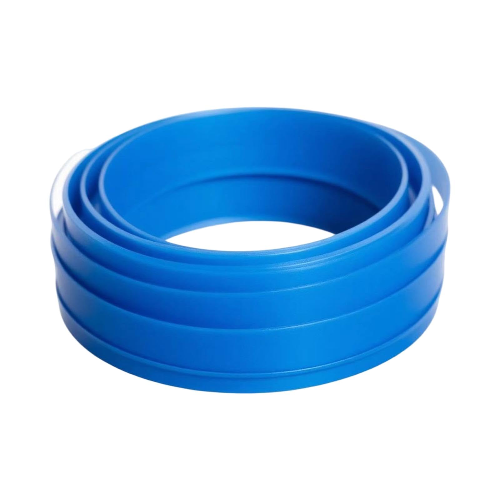 Colcolo Flexible Pista de Carreras Juguete para Niños Pista Enrollable Rampa Flexible Juguetes Portátiles Función Rápida de Montaje Material PP, Azul, 5 Metros