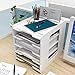 Organizator plików Plik Hold Sorter Multilayer Regulowany A4 Plik Tabela Organizator Rack Stojak Uchwyt Tracy List Paper Plik Tray Papiernicze Biurowe Gęstość Płótno szafka na dokumenty (Size : B)