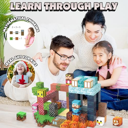 Magnetic Blocks, 150PCS Magnetic Building Blocks, STEM Toys for Kids Age 3+ - image 4