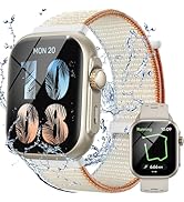 Montre Connectée Avec GPS Intégré – Appels Bluetooth, 100+ Sports, Suivi Santé, étanche IP68 – Pour Android/iOS (or Rose, 43 Mm)
