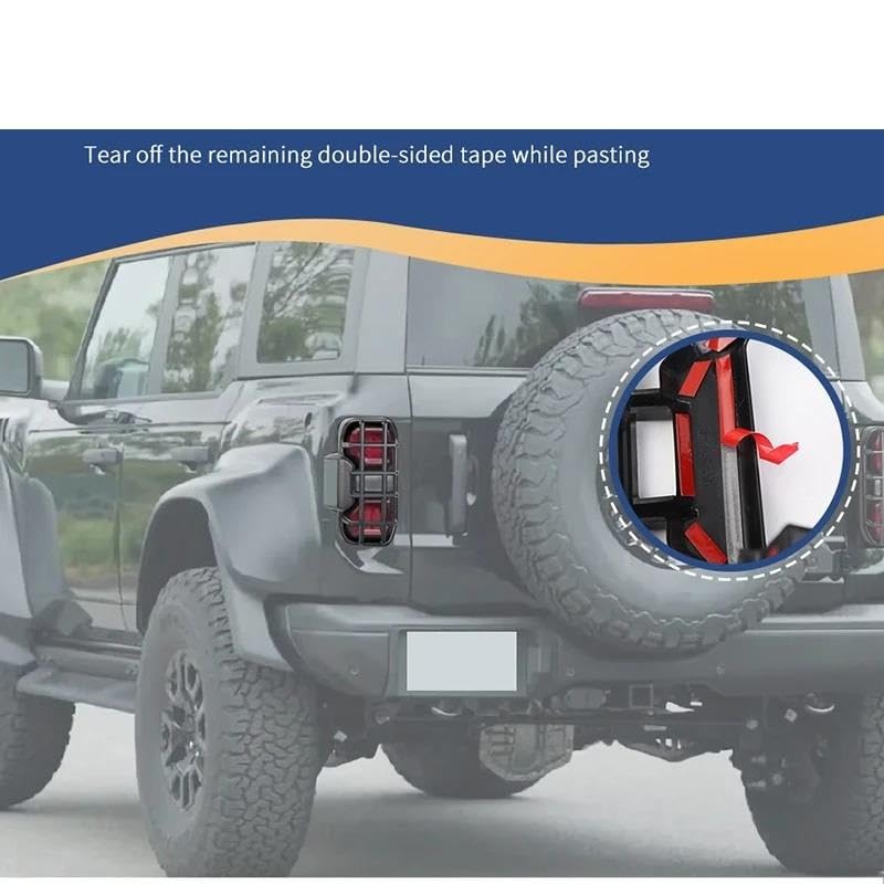 Accessoires d'éclairage extérieur haut de gamme Ford Bronco