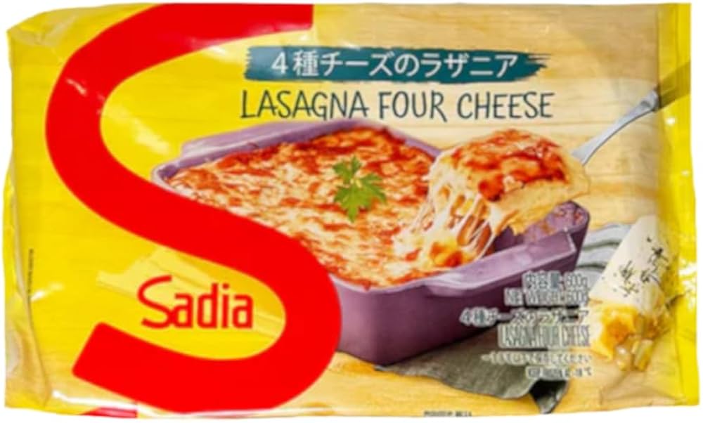 Amazon.co.jp: サジア 4種チーズのラザニア 600g (冷凍) SADIA Amazon.co.jp: サジア 4種チーズのラザニア 600g (冷凍) SADIA