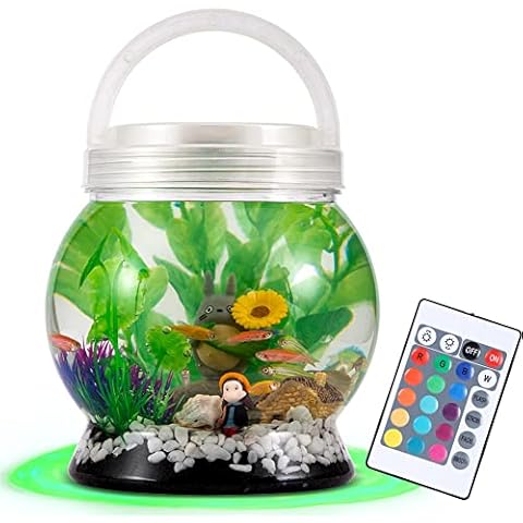 LA KEN DU Betta Fish Tank Set Cover