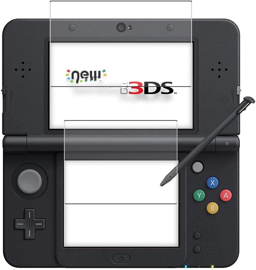 4 Pack Screen Protector Film, compatible with Nintendo NEW 3DS TPU Guard （ Not Tempered Glass Protectors ）