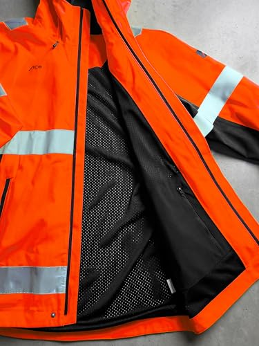 Veste imperméable haute visibilité ACE Constructor robuste