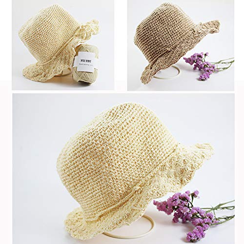 Image of NICEEC 3 Skeins Kraft Paper Yarn 474yds /5.3oz - Beige | Crochet & Knit, DIY Project Starter Kit,Handbag,Sun Hat,Shoes, Shopper Bag