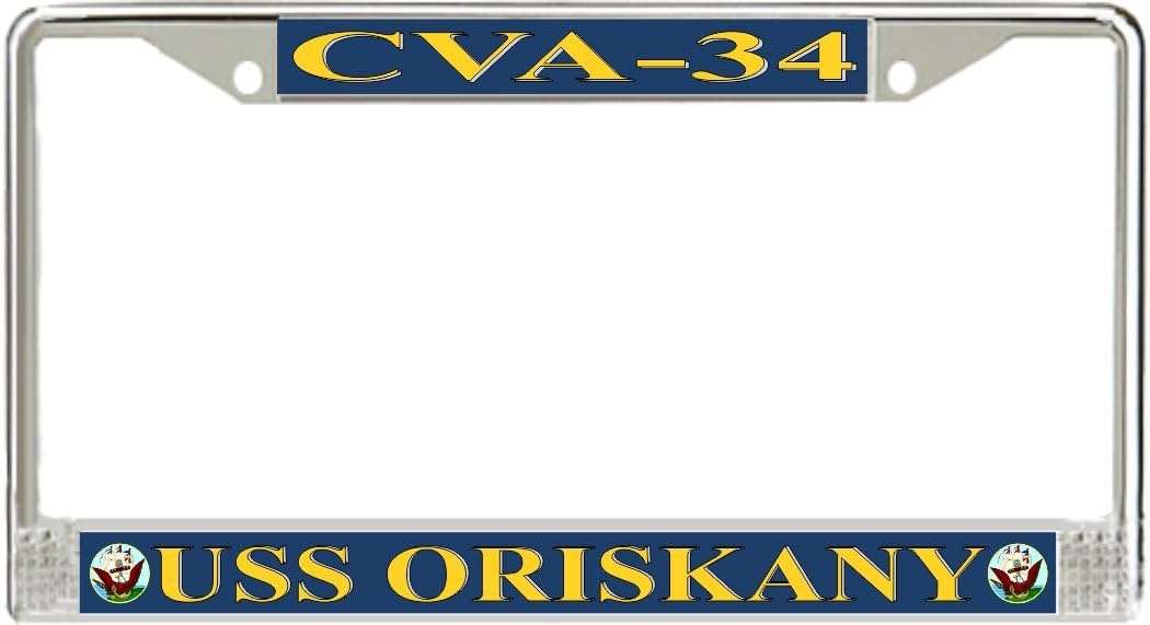 MilitaryBest USS Oriskany CVA-34 License Plate Frame