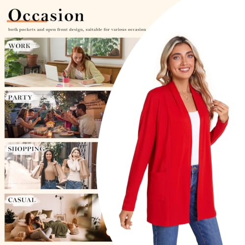Image of Anymiss Womens Winter Long Sleeve Sweaters Cardigan M-5XL 2026 Spring Plus Size Jackets