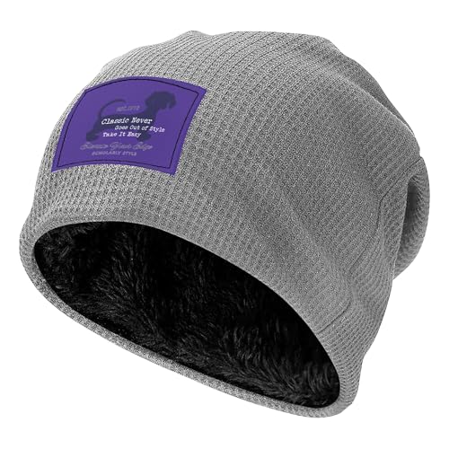 Bonnet d'hiver doublé polaire light gray 18 pour randonnée
