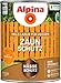 Produktbild Alpina Holz-Lasur für Aussen, Zaun Schutz, 2,5 l Hellbraun