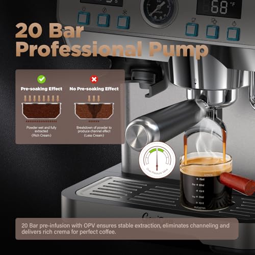 GeniCup Espresso Machine with Grinder