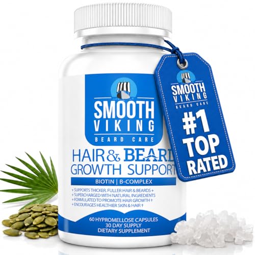 Smooth Viking Beard Growth Pills