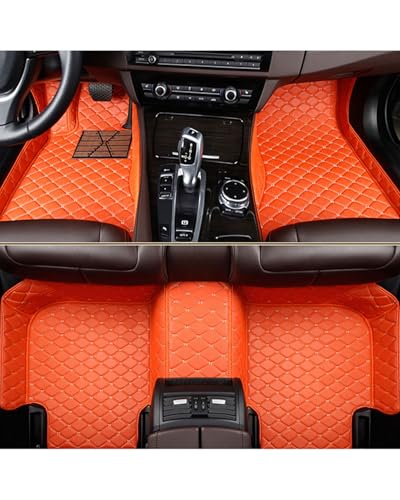 �t���A�}�b�g �� A1 2�h�A/4�h�A 2010-2018�p�J�[�y�b�g �J�[�t���A�}�b�g �C���e���A�A�N�Z�T���[�p�[�c �X�^�C�����O �_�b�V���t�b�g�p�b�h(Orange,2 Doors)