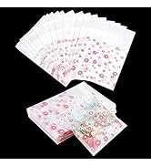 Amazon | PH PandaHall 約95~100枚 OPP袋 ラッピング袋 花柄 お菓子