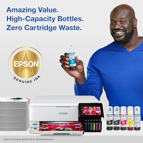 Image of Epson 552 EcoTank Ink Ultra-high Capacity Bottle Three Color CMY Combo Pack (T552620-S) Works with ET-8500, 8550