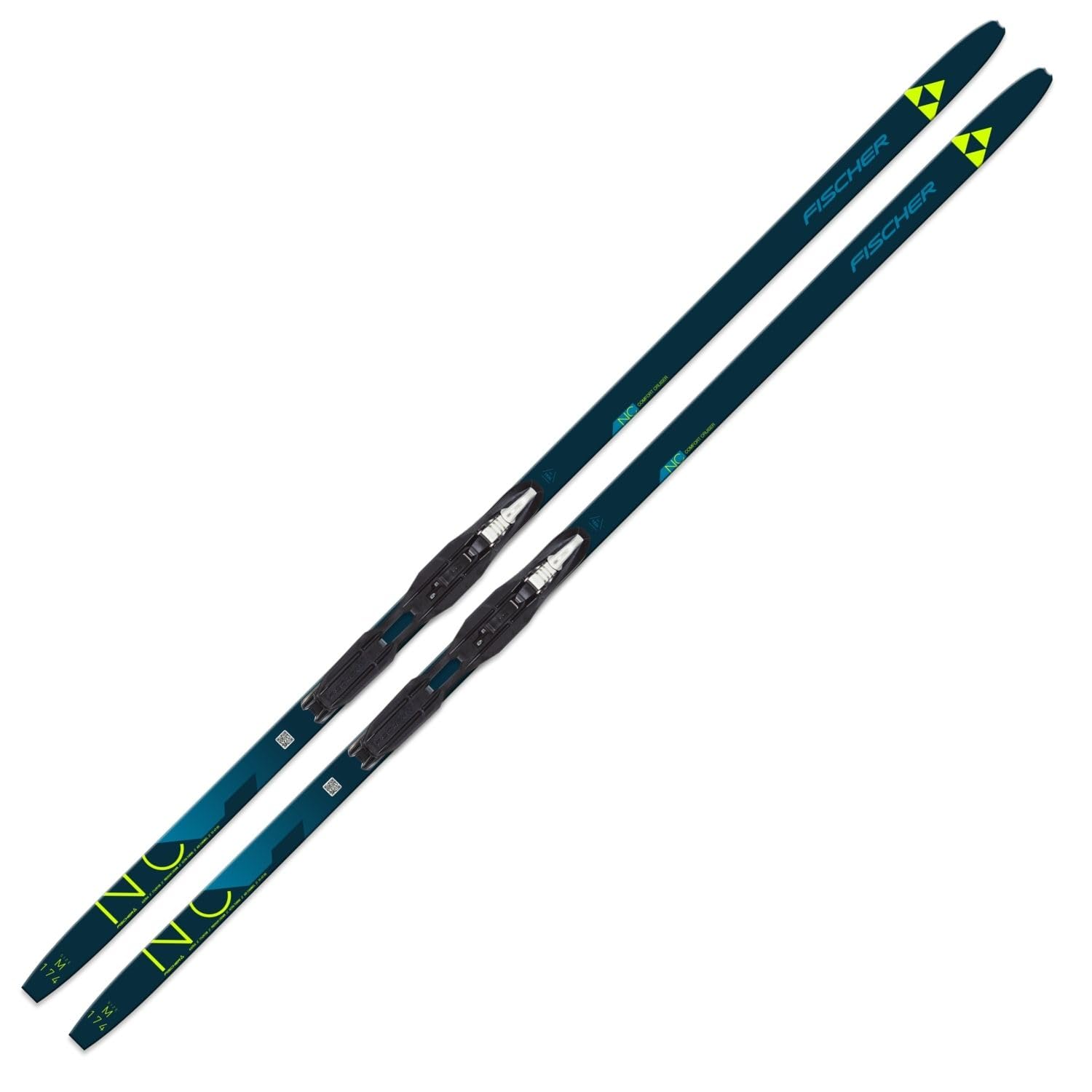Fischer Langlaufski - Langlaufskier Set - Classic Langlauf Ski - Nordic Ski - Comfort Cruiser - inkl. Bindung Compact Step-In IFP (NNN)