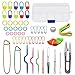 Produktbild Hysagtek Stricken Zubehör Set Crochet Starter-Kit DIY Basic Strickwerkzeuge Zubehör Nadeln Maschenhalter Marker Unpicker Häkeln Starter Kit Strickzubehör Utensilien für Anfänger