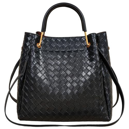 Image of Travistar Floral Handbags Purses Women - Embossed Vegan Leather Top Handle Handbag Set Large Shoulder Bag Ladies Bucket Tote