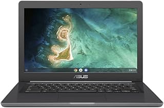 ASUS C403NA 14" Chromebook with 3 Year Warranty (Intel Celeron N3350 Processor, 32GB eMMC Storage, 4GB RAM, Chrome OS) Includes 3 Year ASUS Warranty