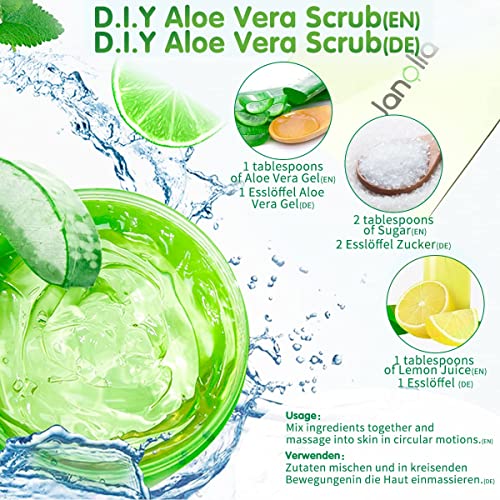 Aloe Vera Gel Janolia 300ml für Gesicht und Körperpflege