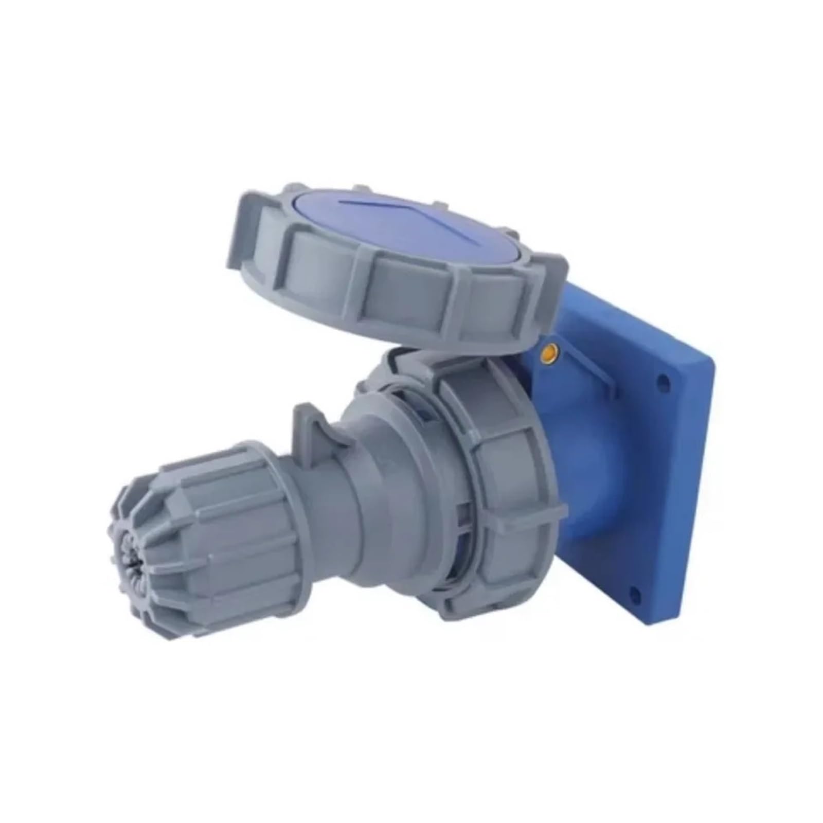 Spina industriale IP67 e presa CEE Connettore elettrico maschio femmina 3PIN 4PIN 5PIN 16A/32A for montaggio a parete(GRAY,16A)