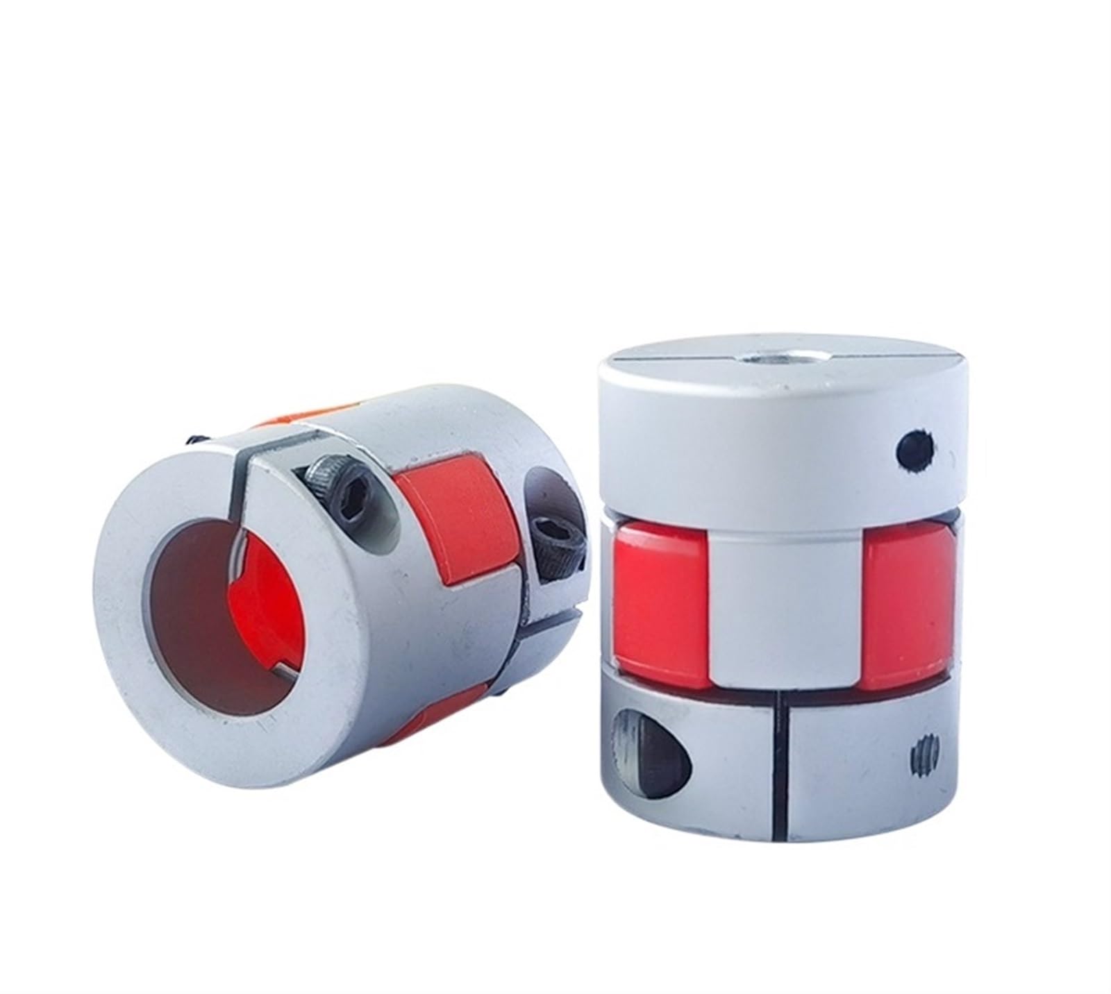 Rigid Coupling,Stainless Steel Rigid Coupling 1pcs D25L30 Shaft CNC Coupler Aluminium Motor Flexible Shaft Coupling Connector Flexible Couples(8mm to 10mm)
