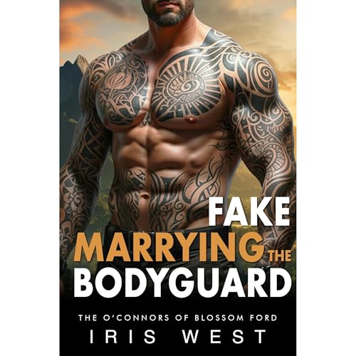 Fake Marrying The Bodyguard Audiolibro Por Iris West arte de portada