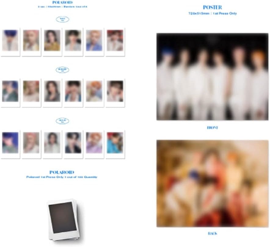 KAKAO [SET] WEi 3rd Mini Album-IDENTITY : Action (SET ver.) 3 Album,3 Folded Poster